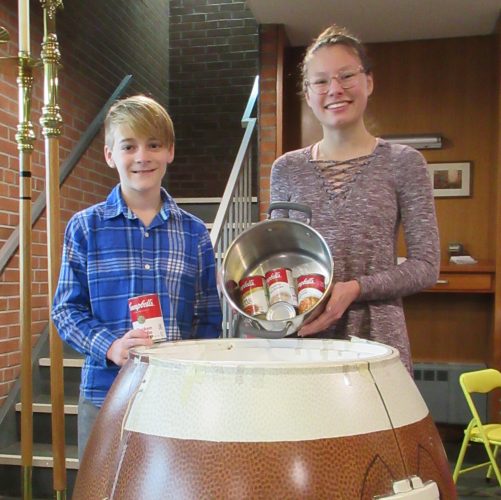 St. Mark’s youth tackling hunger in annual Souper Bowl